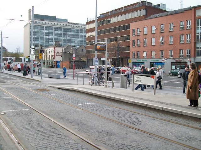 The Connolly Luas Station