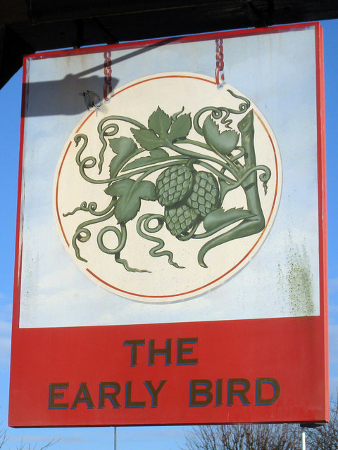 The Early Bird sign
