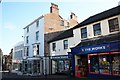 Old and new retail premises in Church Street