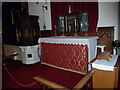 Alton- All Saints: side altar