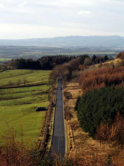 A823 from Peat Hill