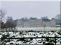 Heveningham Hall on a cold November day