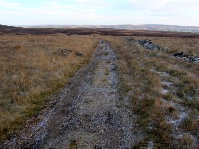Track on Darwen Moor