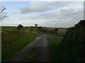 Minor road junction near Treffynnon