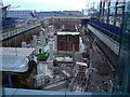 Crossrail construction site