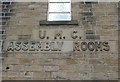 Lettering on a building in Victoria Street