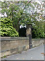 Cemetery wall, Arbroath Road