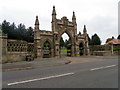 Cemetery gates, Arbroath Road