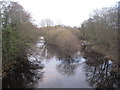 NY5162 : River Irthing in winter (1) by Jonathan Thacker
