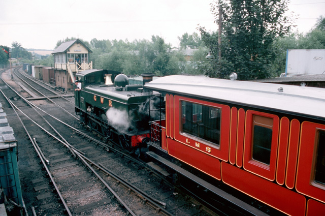 GWR 1638 at Rolvenden Station