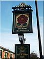 Rose of Lancaster pub sign