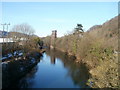 River Taff upstream from the B4262 bridge