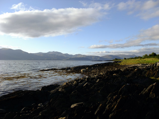 Loch Linnhe, view from Polanach