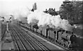 Up Midland line freight approaching Churchdown Station