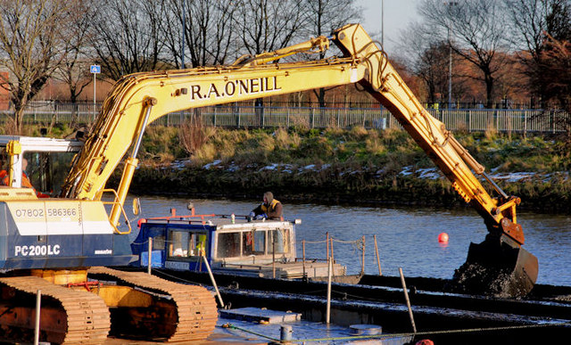 Dredging the River Lagan, Belfast -  2010/11 (77)