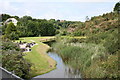 River Soch upstream from the bridge at Abersoch