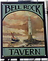 Sign for the Bell Rock Tavern