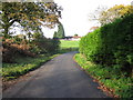 View N along Chapel Lane, Tote Hill