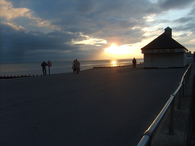 Bognor Beach Sunset