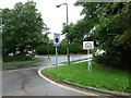 Looking from Blackbridge Court into Blqackbridge Lane