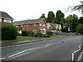 Looking towards the junction of Needles Closes and Blackbridge Lane