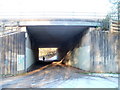 Iron Bridge Road passes under the A470, Tongwynlais