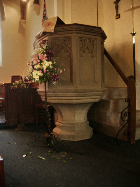 The Parish Church of St Mary the Virgin, Rockcliffe and Cargo, Pulpit