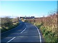 The A2 south of the Four Roads Inn