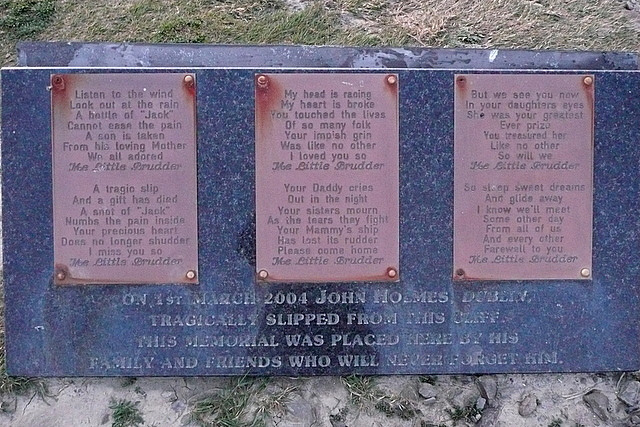 Memorial at Castle Point