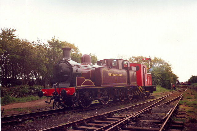 Metropolitan locomotive at Quainton Railway Centre
