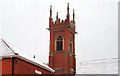 J3774 : Tower, Belmont Presbyterian church, Belfast (2) by Albert Bridge