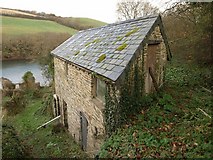SX7638 : Slade's Mill by Derek Harper