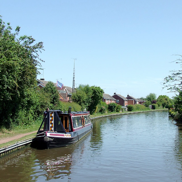 Staffordshire and Worcestershire Canal at Penkridge, Staffordshire