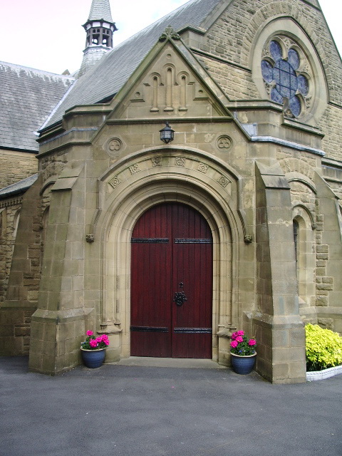 United Reformed Church, Grange-Over-Sands, Doorway