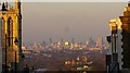 Central London seen from Gipsy Hill