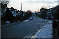 Southern Avenue, winter, late afternoon