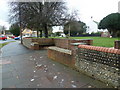 Seat outside Goring Library