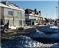 Mansfield Road, Hillstown, after snow