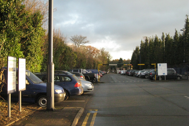 Dorridge station car park