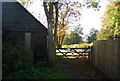 Entrance to Nature Reserve, Stream Lane