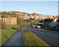 Looking down Aberthaw Road, Newport