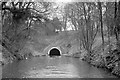 SP0375 : Kings Norton Tunnel, south end, 1964 by Robin Webster