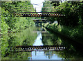 Pipe Bridges across the canal at Four Ashes, Staffordshire