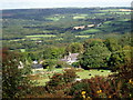 Looking northeast from Carn Cwn