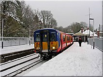 TQ0050 : South West Trains EMU no. 5920 at London Road Guildford Railway Station by L S Wilson