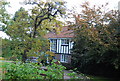 Mock half timbered house, The Street, Hartlip