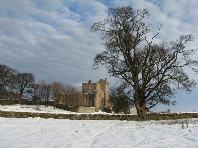 Craigmillar Castle, from the west