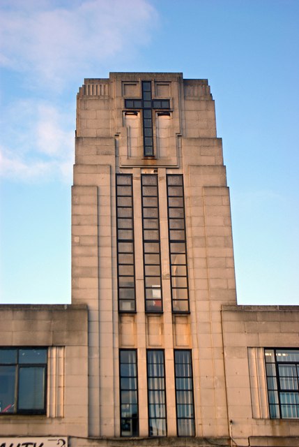 Art Deco tower, St Mark Methodist... © Jim Osley cc-by-sa/2.0 ...