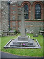 SD2087 : The Church of St Mary Magdalene, Broughton in Furness, War Memorial by Alexander P Kapp