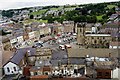 Richmond marketplace from the castle, in 1995